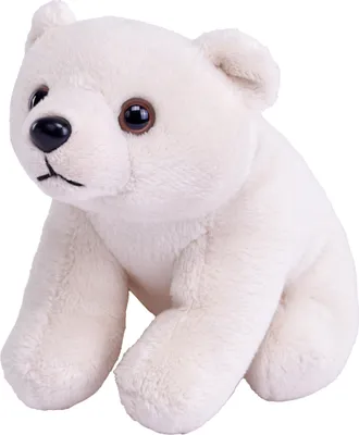 Produktbild von Wild Republic Pluschtier Eisbar - weis - 13 cm