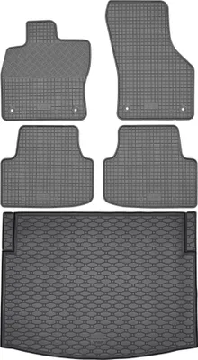 Produktbild von RIGUM Set: Kofferraum- & Fußmatten Seat Leon IV ab 2020