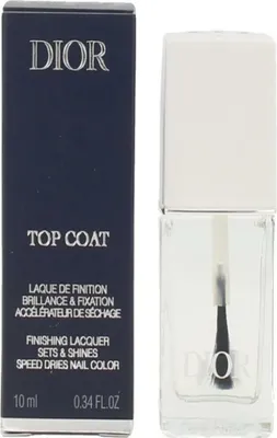 Produktbild von Dior Top Coat, 10 ml, Transparent, Glanzpressen, Glanz, Pinsel, Flasche