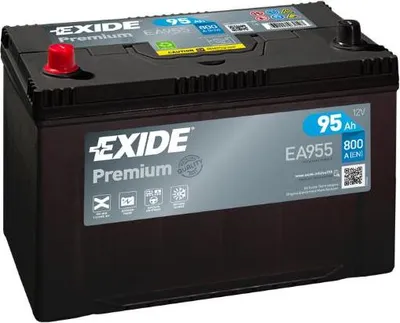 Produktbild von EXIDE Premium EA 955 Pb Starterbatterie 12V 95 AH/C20 - 800A(EN)