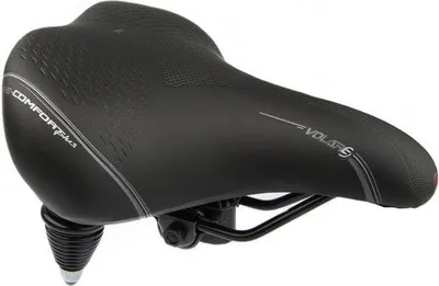 Produktbild von Selle Bassano | Fietszadel | Volare XXL Cruiser - Schwarz