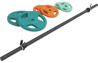 Obrázek produktu pro Gorilla Sports Set nakládací tyče a závaží, 20 kg