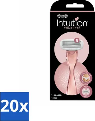 Productafbeelding van Wilkinson Sword Scheermes – Intuition Complete – Efficiënt – 1 scheermes – Voordeelverpakking – 20 stuks