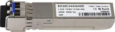 Zdjęcie produktu dla Zyxel CSFP-BX1310-40-D kompatibler BlueOptics cSFP BO28C3443640D (CSFP-BX1310-40-D-BO)