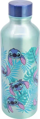 Produktbild von Disney Stitch Aluminium Wasserflasche Trinkflasche Flasche 740 ml