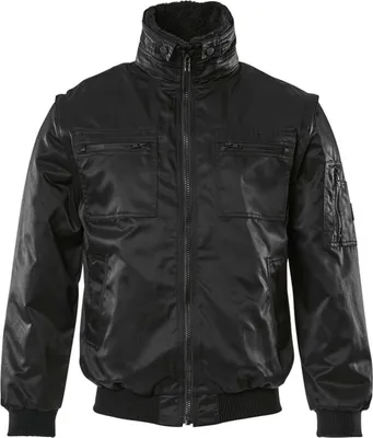Produktbild von MASCOT® Innsbruck Pilotjacke Größe L, schwarz | Packung (1 Stück)