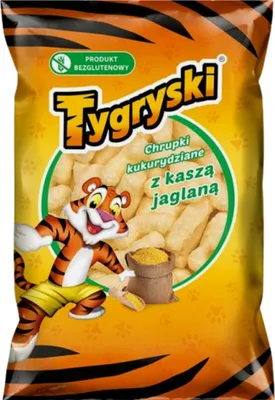 Produktbild von Chrupki z kaszy jaglanej dla dzieci Tygryski 50 g