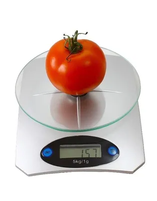 Produktbild von Digitale Küchenwaage Glas Bis 5 Kg LCD Briefwaage Waage
