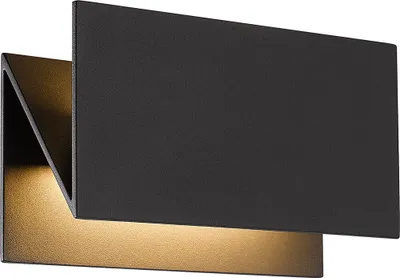Produktbild von LED Design Wandleuchte Graphit schwarz Wandlampe Up&Down 15W 634lm 3000K für innen & außen