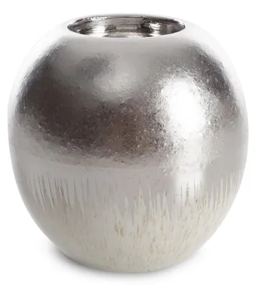 Zdjęcie produktu dla Świecznik ceramiczny MAX 11x10 cm kremowy komplet 2 szt