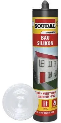 Produktbild von Soudal Bau-Silikon halbtransparent 300 ml