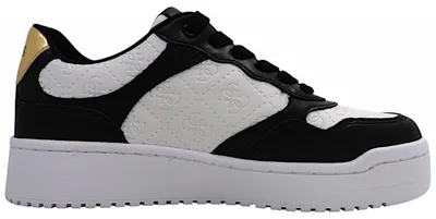 Imagen del producto de Guess Miram 6: Zapatos deportivos para mujer, cordones, color negro, estilo casual