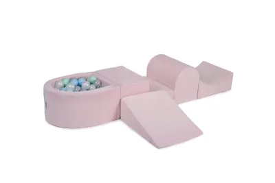 Produktbild von Schaumstoff Bausteine Kinder mit Bällebad - Softbausteine Baby