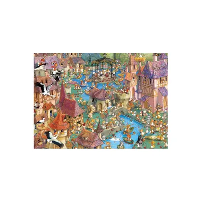 Produktbild von HEYE Puzzle Kaninchen 1000 Teile