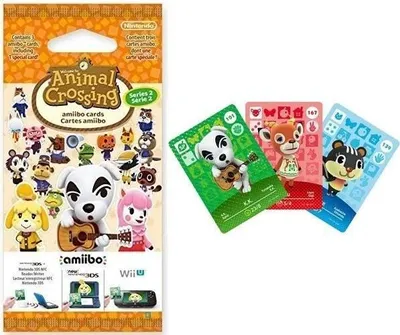 Obrázok produktu pre Nintendo Animal Crossing Cards - Series 2, Súprava pre karty, Viacfarebný, Plast, 3 g, 68 mm, 1 mm