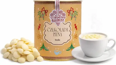 Produktbild von Trinkschokolade weiß 200g - Schronisko Bukowina