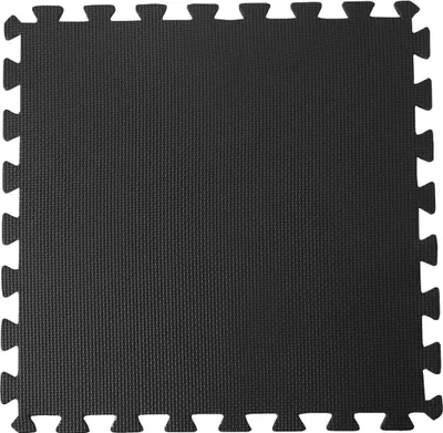 Immagine prodotto di Pool Improve Tappeto di protezione per il pavimento della piscina 8 pezzi nero 50x50 cm