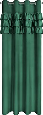 Zdjęcie produktu dla Eurofirany 457469, Przezroczysty, Zielony, Wzór, Poliester, Oczko, 200 g/m²