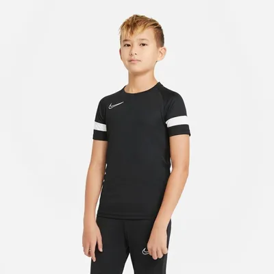 Produktbild von Nike Y Nk Dry Acd21 Top Ss Black/White/White/White M