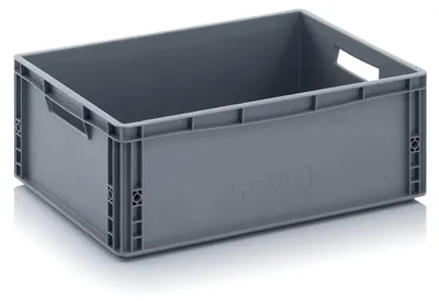 Produktbild von Eurobehälter 60 x 40 x 22 cm, 45 Liter große Lagerbox mit Griffen