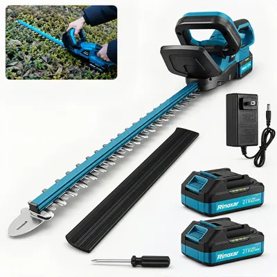 Immagine prodotto di Tagliasiepi senza fili 600W - Lama professionale 52cm - Batteria 8000mAh - Taglio preciso