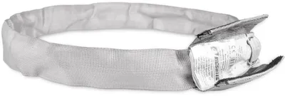 Produktbild von Riggatec Rundschlinge Steelflex Silbergrau 1t, Nutzlänge:1,5 m - Umfang:3,0 m