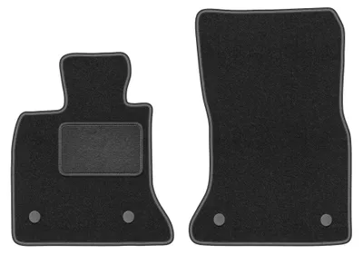Image de Tapis avant en moquette pour BMW GT F07 restylée 2013-2018 (GT) – 2 pièces, gris graphite, sur mesure – Wielganizator LUX