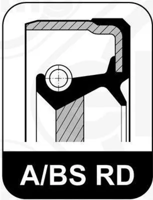 Produktbild von ELRING Wellendichtring Schaltgetriebe 852.120 für AUDI A4 B9 Avant (8W5, 8WD) A6 Avant (4A5, C8) A5 Sportback (F5A) Q5 (FYB) A4 B9 Limousine