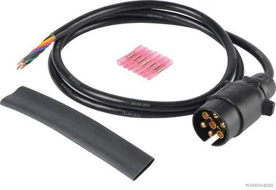 Produktbild von HERTH&BUSS Kabelreparatursatz, Anhängerstecker, 7-polig, 6-12 V
