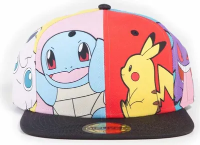 Produktbild von Pokemon Snapback Cap Multi Pop Art