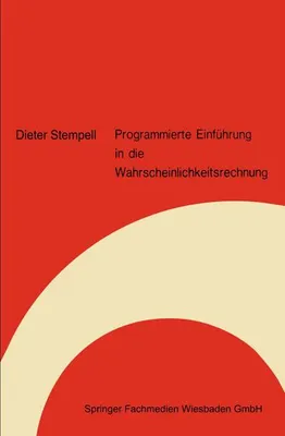 Obrázok produktu pre Programmierte Einführung in die Wahrscheinlichkeitsrechnung