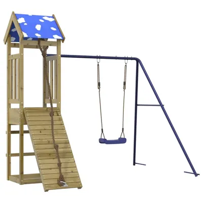 Immagine prodotto di Set da Gioco da Esterno in Legno di Pino Impregnato