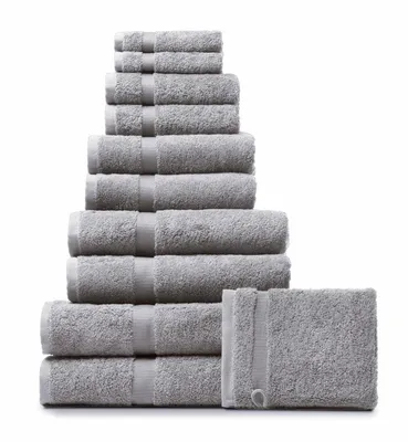 Produktbild von Rhomtuft Princess Badetuch   95 x 180 cm  Farbe  kiesel
