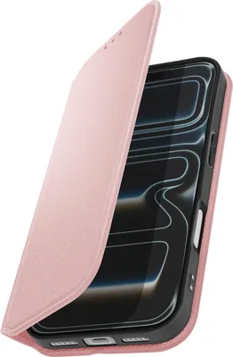 Produktbild von Avizar, Klappetui iPhone 17 Pro mit Kartenfach und Standfunktion, Rosa