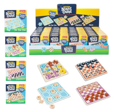 Produktbild von Toi-toys Toi Toys Mini-Holzbrettspiel 8cm