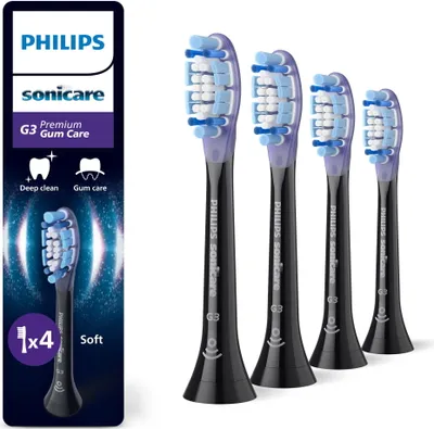 Immagine prodotto di Testine per spazzolino Sonicare Gum Care, confezione da 4, adatte a tutti i manici