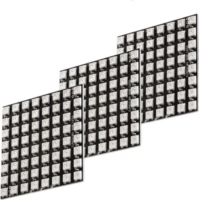 Produktbild von AZ-Delivery LEDs U 64 LED Matrix Panel CJMCU-8x8 Modul für Raspberry Pi, 3x LED-Panel
