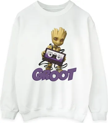 Produktbild von Guardians Of The Galaxy - Sweatshirt für Damen BI19579 (XL) (Weiß)