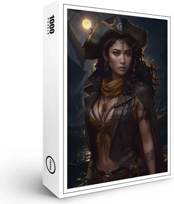 Produktbild von raxxa Premium-Puzzle "Pirate Lady 5", 1000 Teile