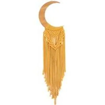 Immagine prodotto di Decorazioni da parete in stile boho in cotone naturale e legno