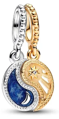 Produktbild von Pandora Damen Ohrringe aus Kunststoff mit Saphir-farbenem Glas, Modell 762678C01