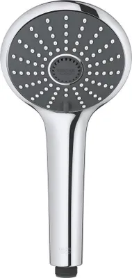 Produktbild von Famanu Handbrause Wasser sparend, 3 Strahlarten - Rund, Chrom