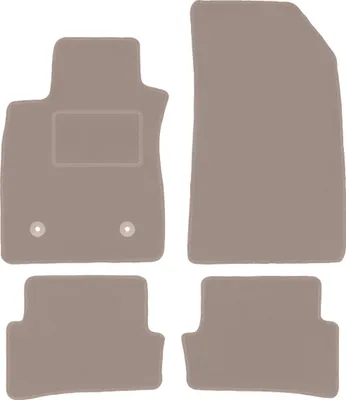 Produktbild von Velours-Autoteppiche für: Renault Clio IV Grandtour, Kombi, Hatchback (2013-) Beige