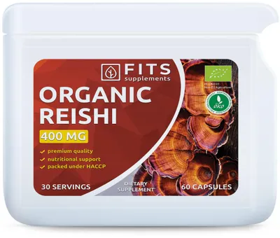 Produktbild von -Reishi 400 mg, 60 Kapseln