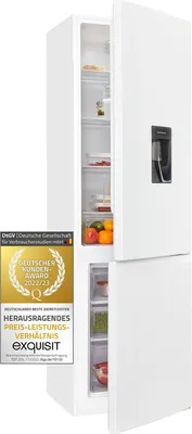 Produktbild von Exquisit Kühl-Gefrierkombination KGC265-70-WS-040D weiss | 260 l Nutzinhalt | Kühl Gefrierkombination 4* Gefrierfach |