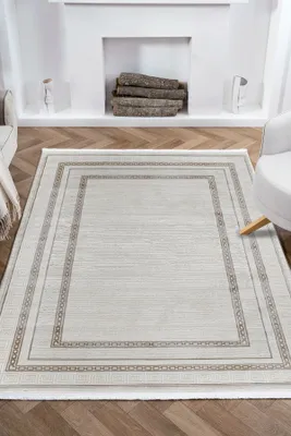 Produktbild von Conceptum Hypnose, Nazende Nz003, Teppich (300 x 300), Beige, 60 % POLYPROPYLEN / %40 % POLYESTER, 300 x 300 cm