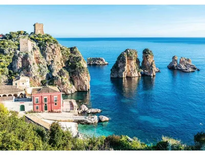 Productafbeelding van RAVENSBURGER Puzzel: Siciliaanse kust, 1000 stukjes