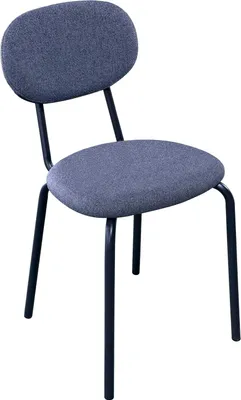 A studio shot of a chair against a white background.