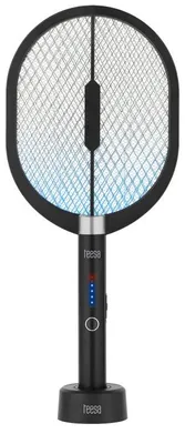 Immagine prodotto di Teesa TSA0163.1 Scacciamosche elettrico con luce UV, 3 in 1, nero