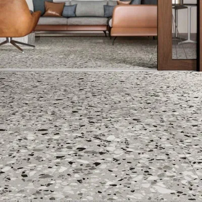 Produktbild von CASA39 Fliesen Terrazzo Grau 30x60 cm Casalgrande Padana Terrazzotech